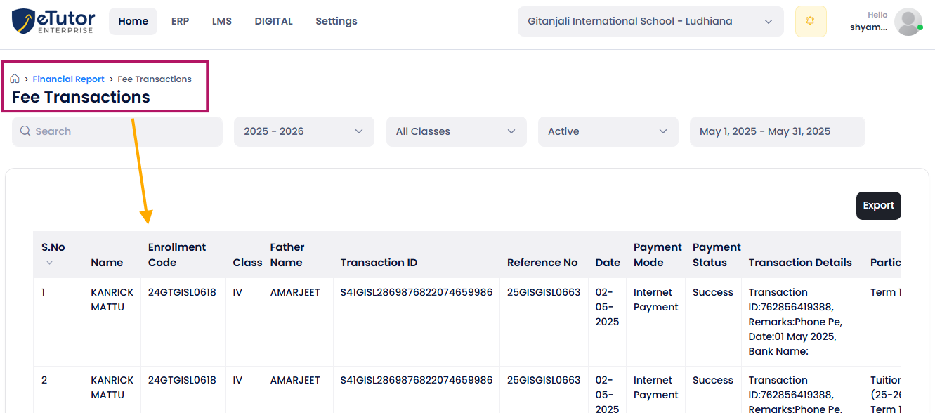 Automated Fee Calculations & Collections